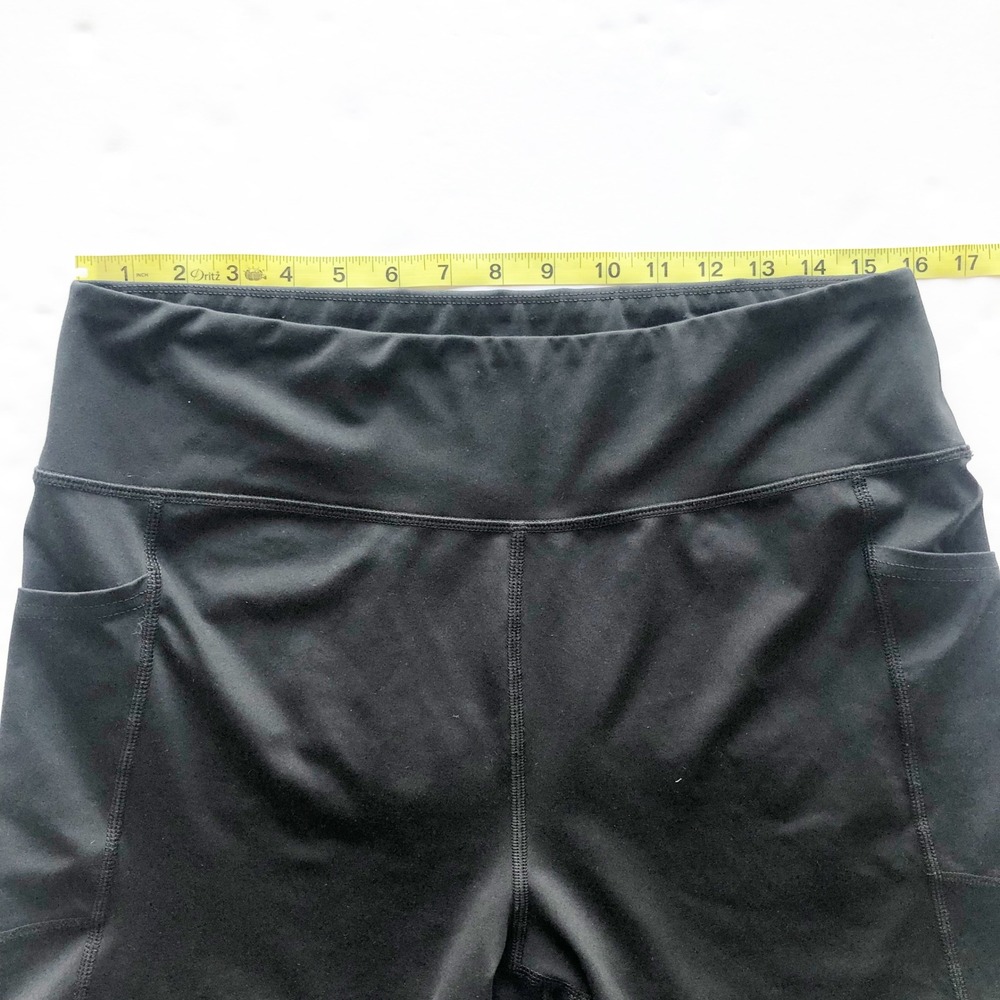 American Eagle Shorts Womens XL The Everything Pocket Bike Black High Waisted - Picture 8 of 9